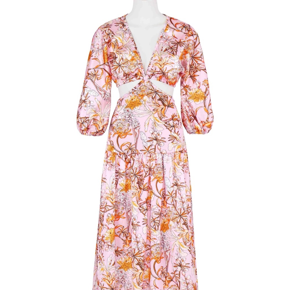 NWT! All About May Aria Dress, satin feel